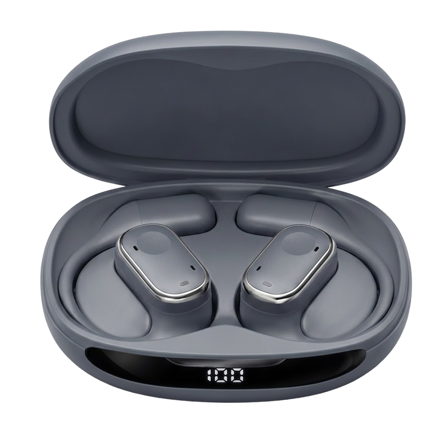 Groovz charging case with earbuds