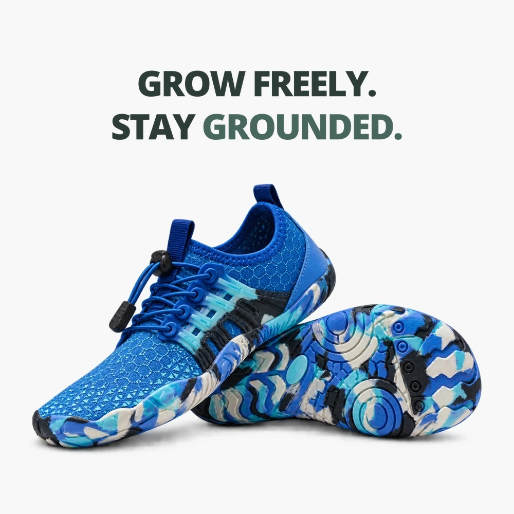 Freedom Kids Blue Popsicle featured pair and outsole