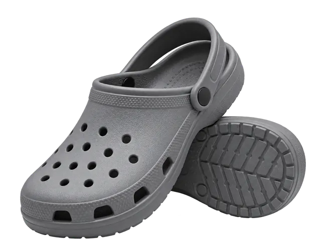 A generic grey clog