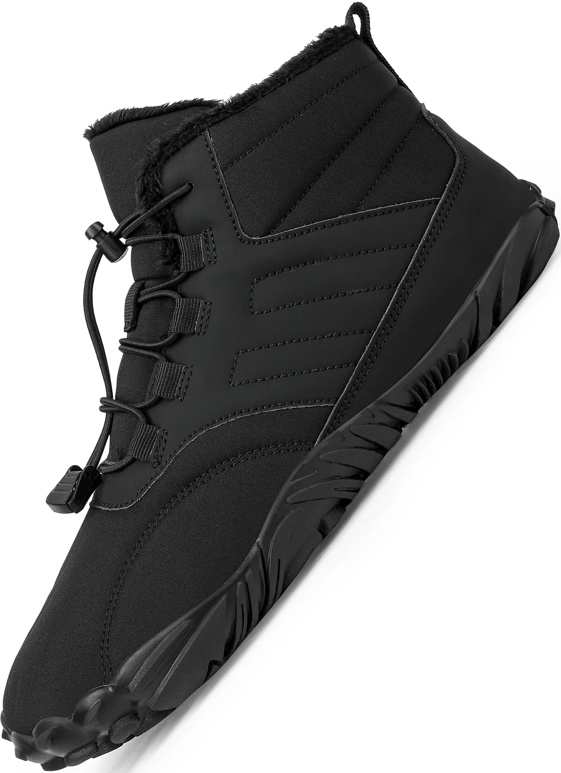 Limitless boot in black, side view