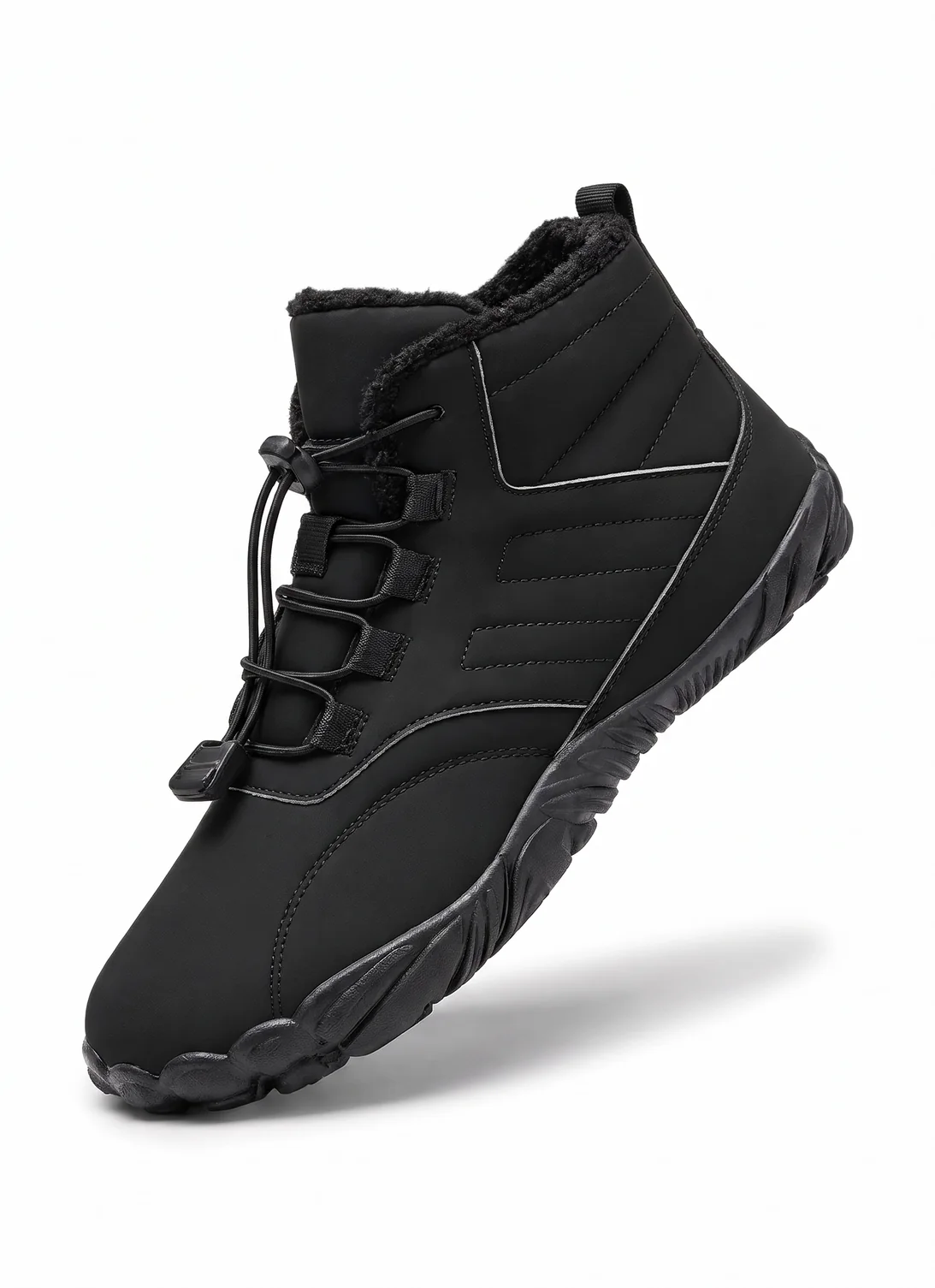Limitless boot in black, side view