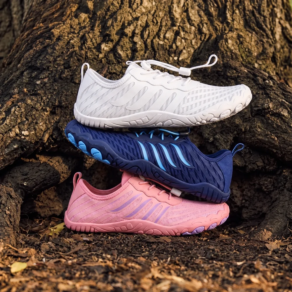 Freedom in Pink Magnolia, Navy Tide and White Glacier