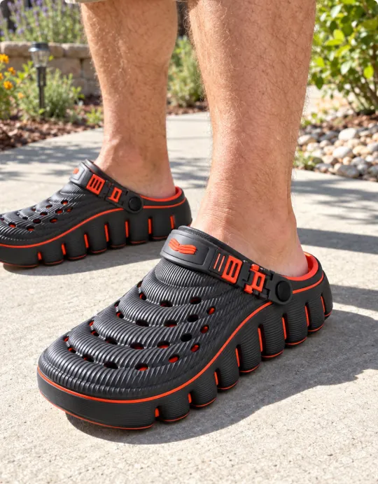 Photo from Jason E.: Restore Clogs in Black Ember