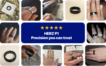 Herz P1 Smart Ring customer photos