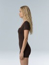 Square Neck Short Sleeve Jumpsuit