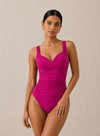 Sculpt Wrap Low Back One Piece