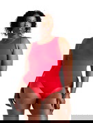 Round Neck Thong Bodysuit