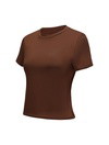 Short Sleeve Crew Neck Top