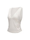 V-Neck Ruched Top