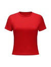 Short Sleeve Crew Neck Top