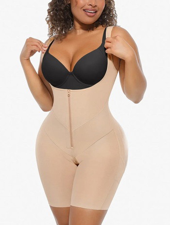 U-Shaped Faja Tummy Control Butt Lift Bodysuit