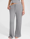 Wide Leg Ribbed Lounge Pants