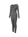 Ribbed Square Neck Jumpsuit