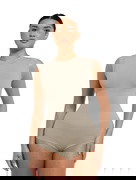 High Neck Sleeveless Bodysuit