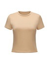Short Sleeve Crew Neck Top