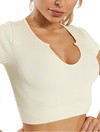 Shape Me Up Crop T-shirt