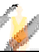 Shapewear Ruffle V-Neck Swimsuit