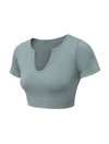 Shape Me Up Crop T-shirt