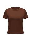 Short Sleeve Crew Neck Top