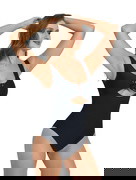 Cut-Out Corset Swimsuit