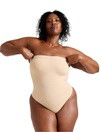 Strapless Thong Bodysuit