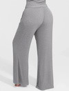Wide Leg Ribbed Lounge Pants