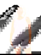 Round Neck Low Back Bodysuit