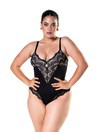 Half Laced Bodysuit