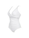 The Sculpting V-Neck Mesh Suit