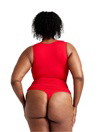 Round Neck Thong Bodysuit