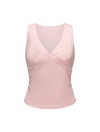 V-Neck Ruched Top