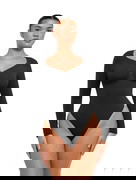 Long Sleeve Ruched Bodysuit