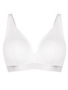 Deep V-Neck Ribbed Bralette