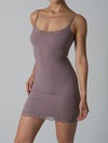 The Smooth Lace Singlet Dress