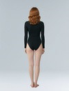 Long Sleeve Turtle Neck Bodysuit