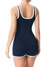 Outlined Ribbed Bodysuit