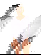 Seamless Long Sleeve Thong Bodysuit