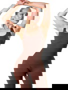 Square Neck U-Back Flared Jumpsuit