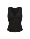V-Neck Ruched Top