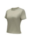 Short Sleeve Crew Neck Top