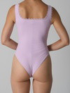 The Smooth Lace Henley Bodysuit