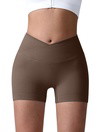 Sculpt V-Waist Scrunch Shorts