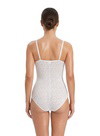 Sheer Laced V-neck Bodysuit