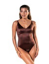 Satin Snatched Thong Bodysuit