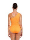 Cut-Out One-Shoulder Shapewear Swimsuit