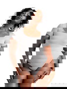 Square Neck Thong Bodysuit