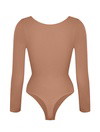 Long Sleeve Ruched Bodysuit