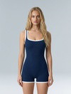 Outlined Ribbed Bodysuit