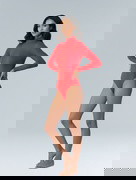 Long Sleeve Turtle Neck Bodysuit