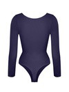 Long Sleeve Ruched Bodysuit